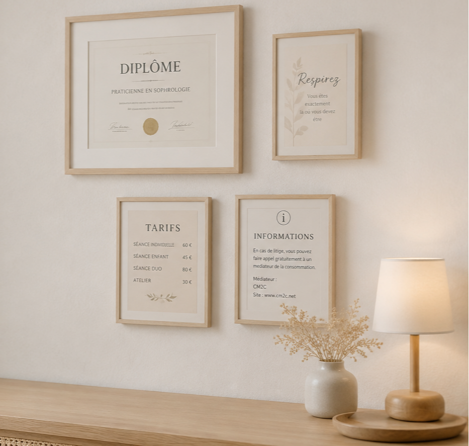 affichages obligatoires cabinet